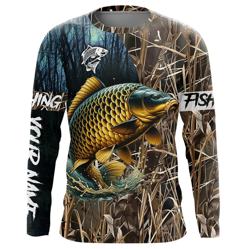 Outdoor Hunting Prints - T-shirt de sport Harajuku américain camouflage