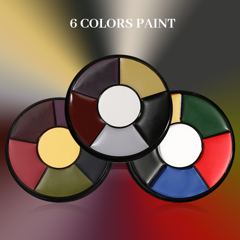 Camo Face Paint - Palette de peinture à l'huile pour