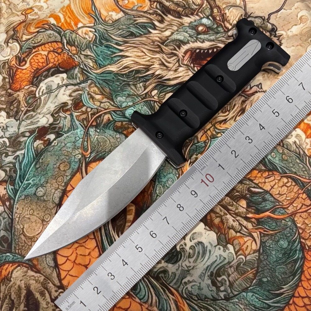 Hunting And Camping In Jungle - Couteau de camping Bok Outdoor, lame