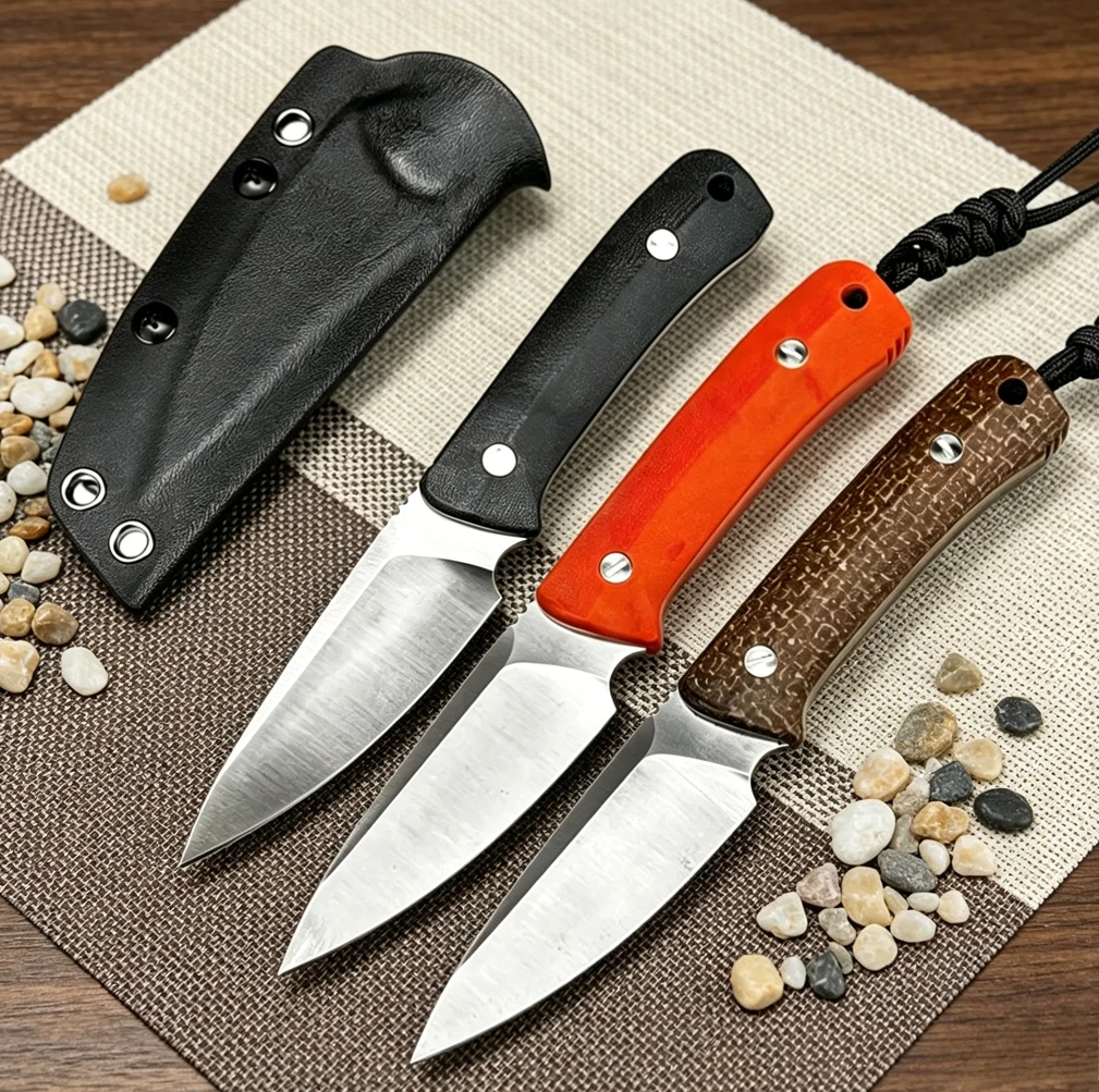 Couteau utilitaire à lame fixe - Hunting And Camping In Jungle avis et prix