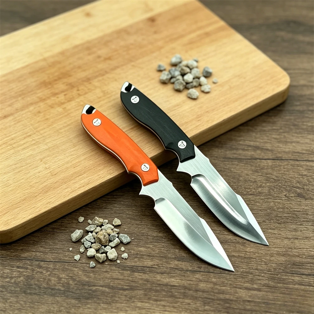 Couteau utilitaire à lame fixe - Hunting And Camping In Jungle avis et prix