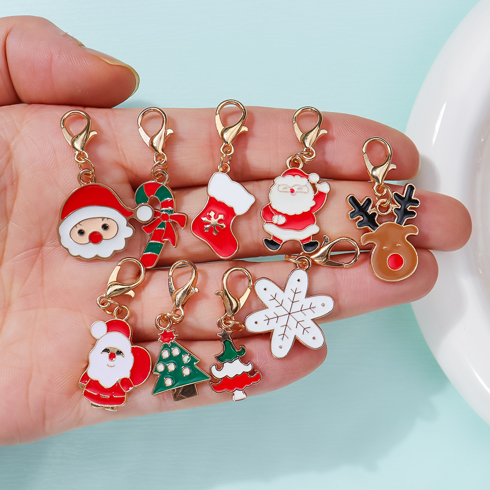 Breloques de Noël en émail, pe - Elk Bugle Call avis et prix