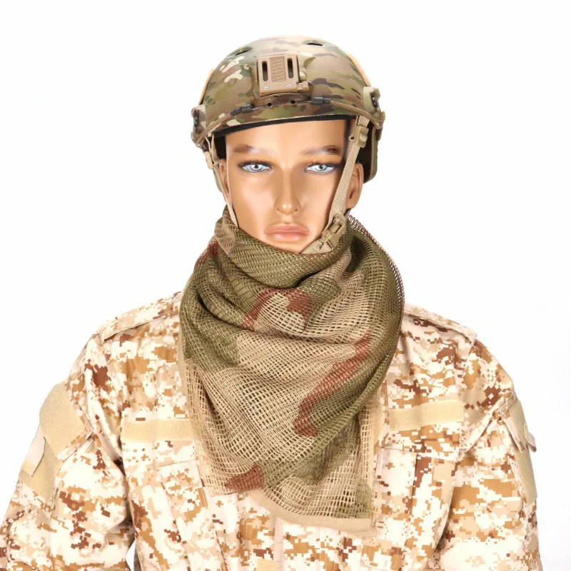 Écharpe tactique en maille res - Camo Face Paint avis et prix