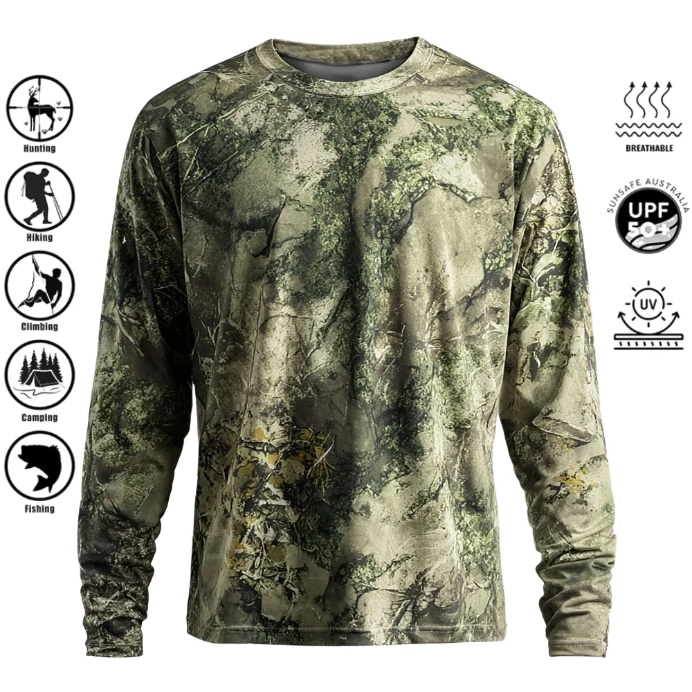 T-shirt à manches longues pour - Outdoor Hunting Prints avis et prix
