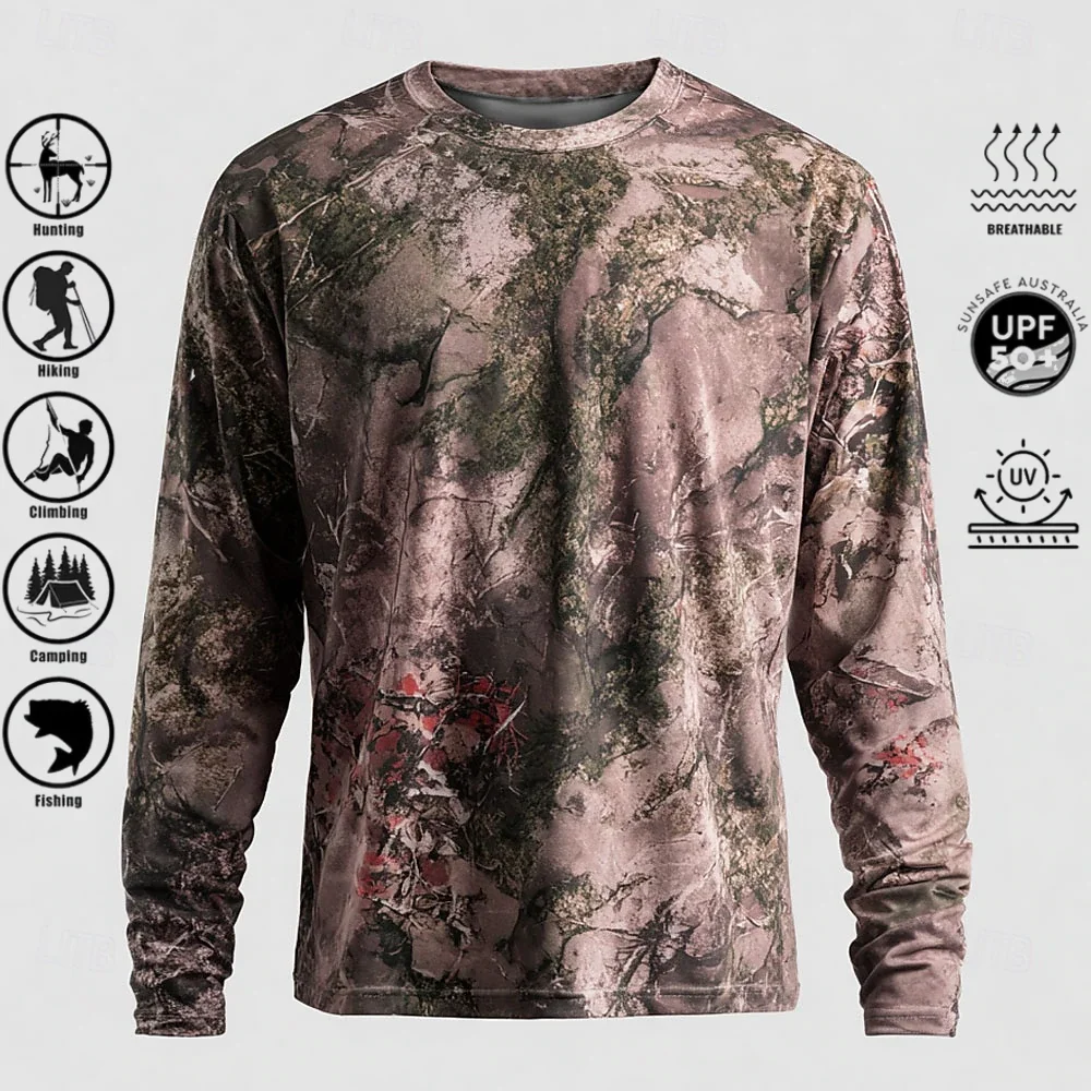 T-shirt à manches longues pour - Outdoor Hunting Prints avis et prix