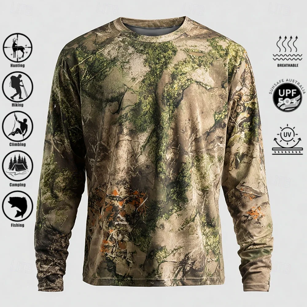T-shirt à manches longues pour - Outdoor Hunting Prints avis et prix