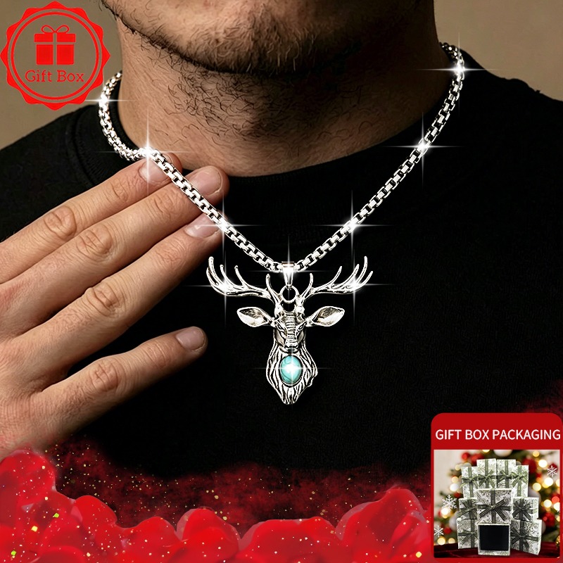 Collier Pendentif Tête de Cerf - Elk Bugle Call avis et prix
