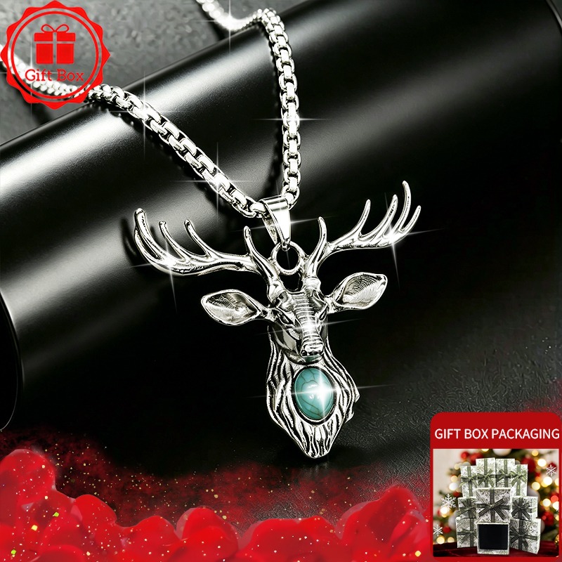 Collier Pendentif Tête de Cerf - Elk Bugle Call avis et prix