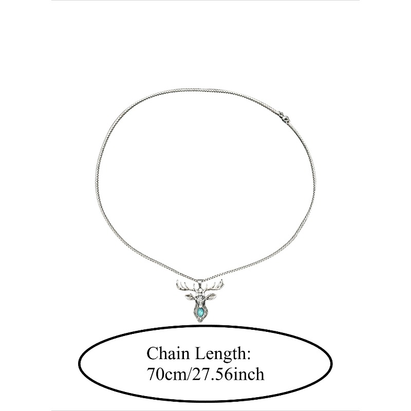 Collier Pendentif Tête de Cerf - Elk Bugle Call avis et prix
