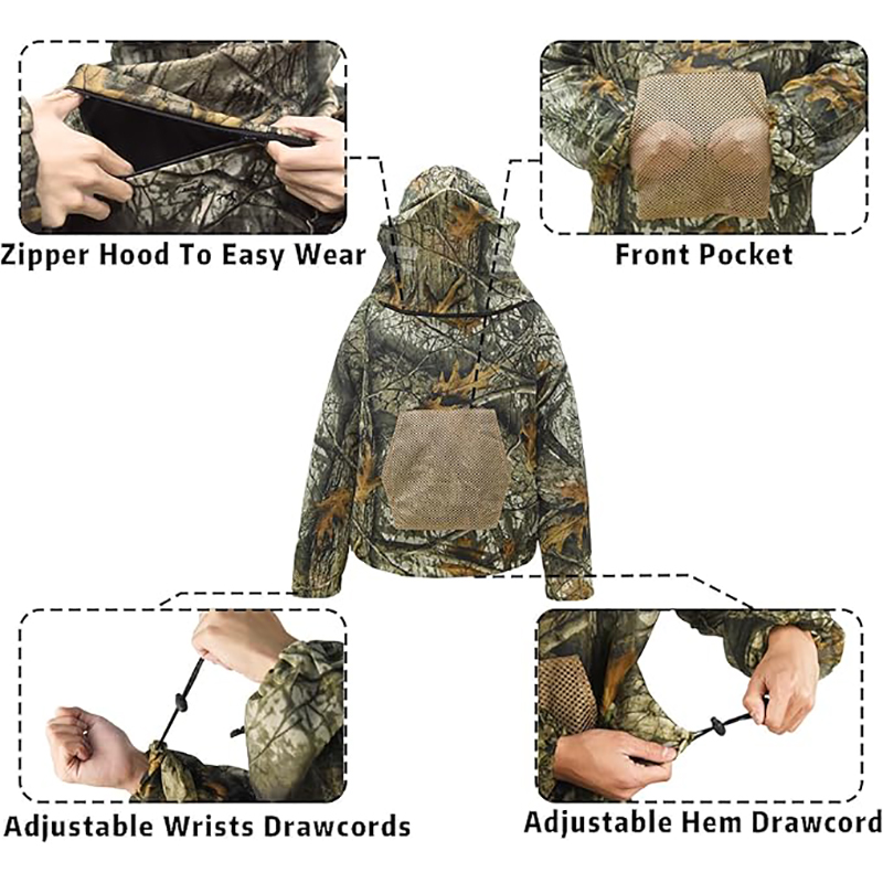 Ensemble de sweat à capuche an - Hunting And Camping In Jungle avis et prix