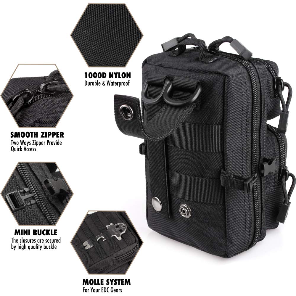 Mini pochette utilitaire Molle - Outdoor Hunting Gear Storage avis et prix