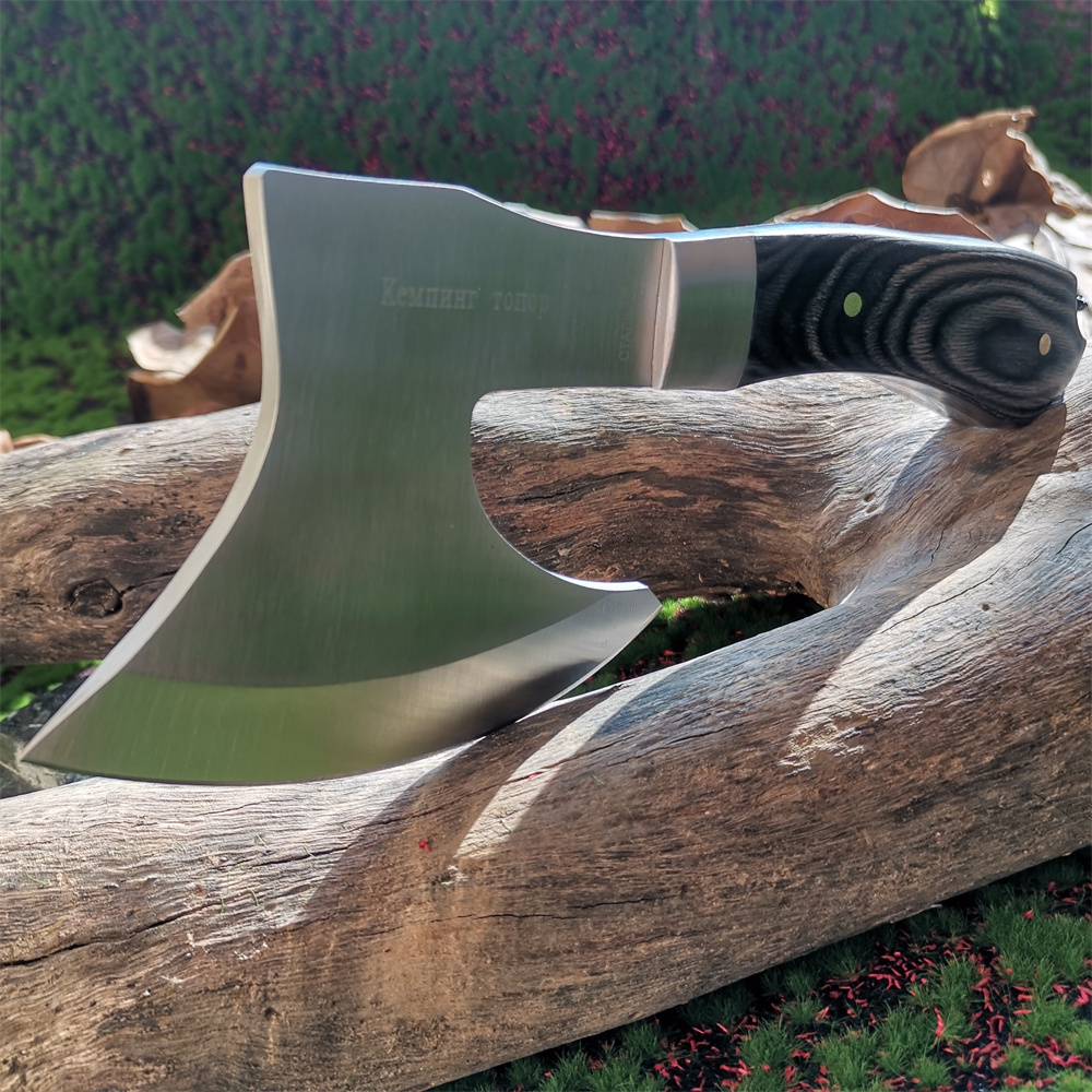 Hache de survie avec manche en - Hunting And Camping In Jungle avis et prix