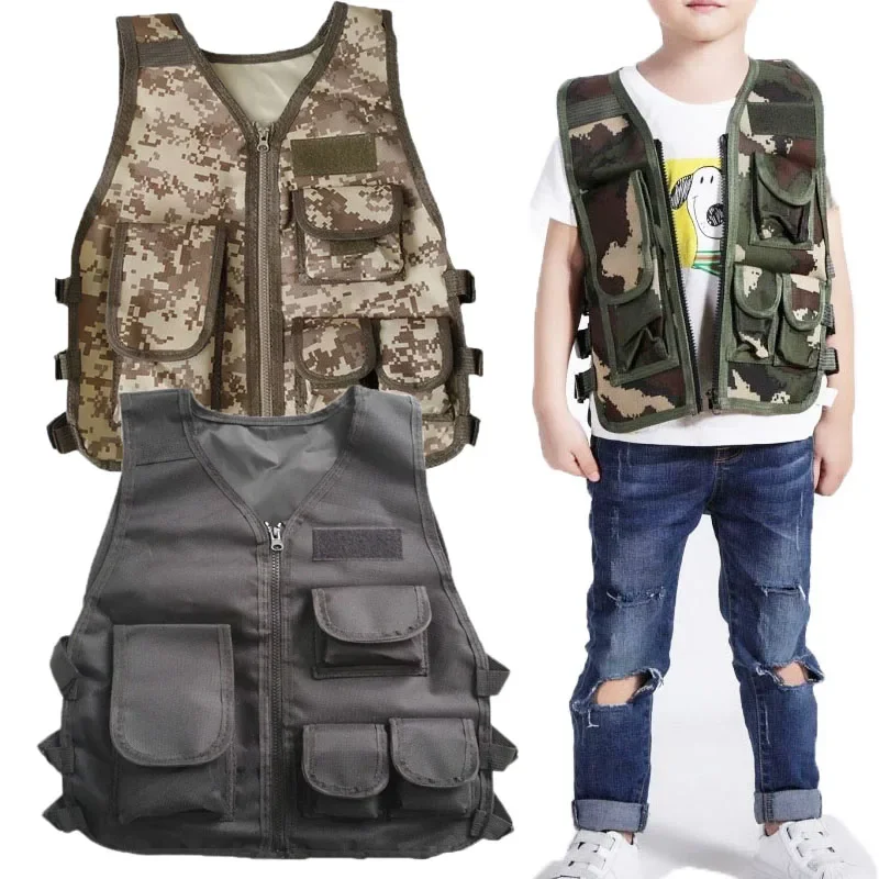 Gilet tactique pour enfants, a - Outdoor Hunting Games For Kids avis et prix