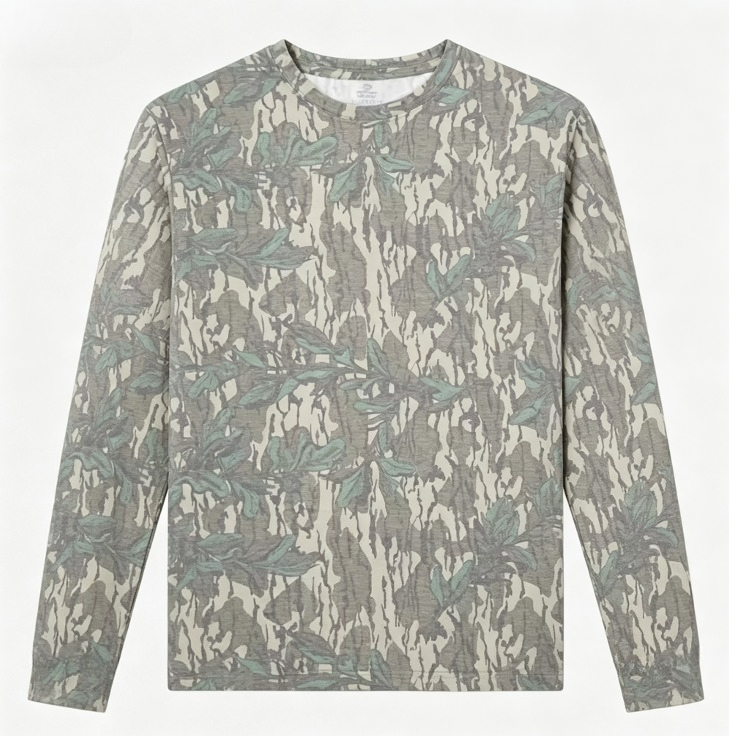 T-shirt à manches longues camo - Outdoor Hunting Prints avis et prix