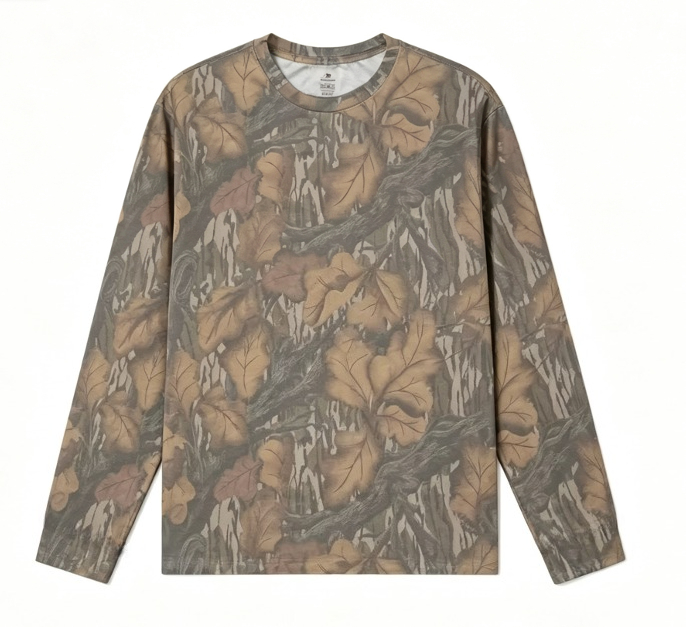 T-shirt à manches longues camo - Outdoor Hunting Prints avis et prix