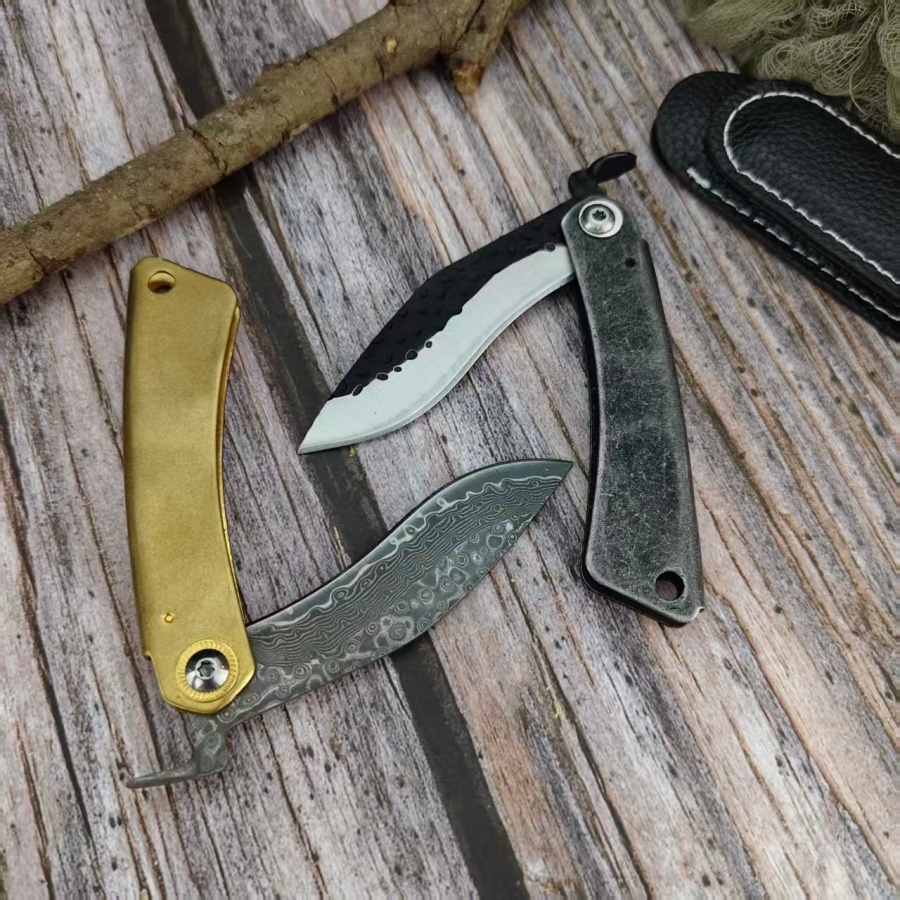 Couteau pliant de chasse Higon - Hunting And Camping In Jungle avis et prix